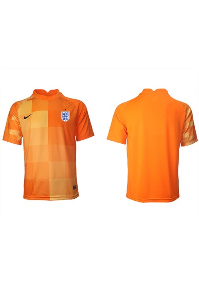 Fotbalové Dres Anglie Brankářské Venkovní Oblečení MS 2022 Krátký Rukáv